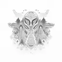 winter solstice tattoo design idea