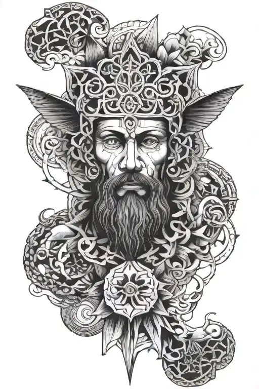 stoicism tattoo design idea