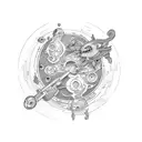 treasure planet tattoo design idea