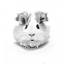 guinea pig tattoo design idea