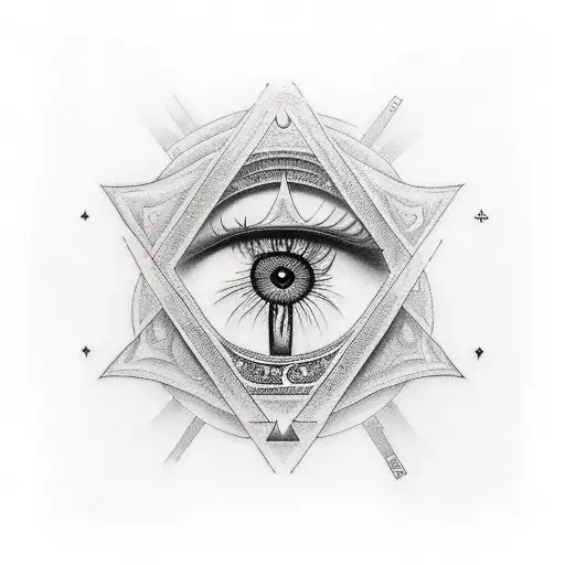 Third Eye tattoo design idea