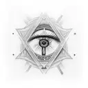 Third Eye tattoo design idea