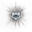 Third Eye tattoo design idea