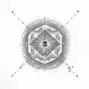 small Sirius constellation with "always" quote from Harry Potter tattoo design idea