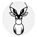small and simple and nautical Bambi  tattoo design idea