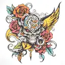 DD tattoo design idea