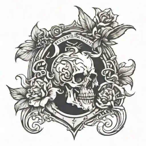 invictus tattoo design idea