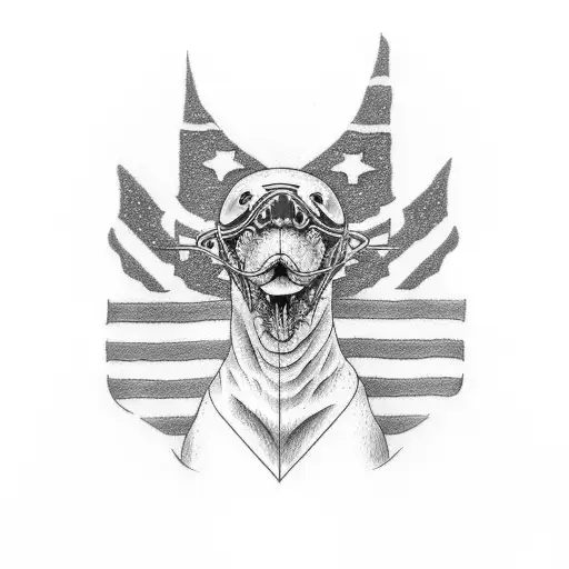 Patriotic American Triathlon swim bike run inner arm no larger than 5" tattoo design idea