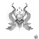 every sinner has a future & every saint has a past tattoo design idea