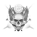 every sinner has a future & every saint has a past tattoo design idea