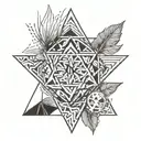 four elements tattoo design idea