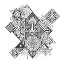 four elements tattoo design idea