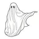 ghost  tattoo design idea