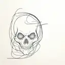 ghost  tattoo design idea