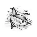 When the seagulls follow the trawler, it's because they think sardines will be thrown into the sea. tattoo design idea
