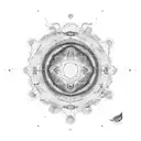 surya tattoo design idea