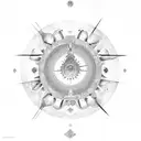 surya tattoo design idea
