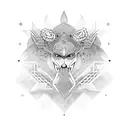 surya tattoo design idea