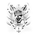 messi tattoo design idea