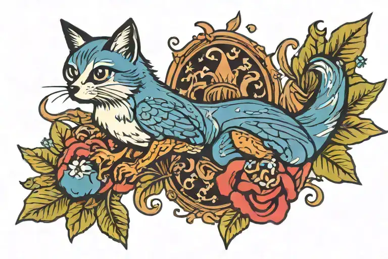 Bluey   tattoo design idea