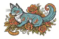 Bluey   tattoo design idea