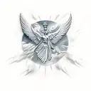Stoic symbolism with Icarus tattoo design idea