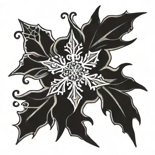 Bella Snowflake tattoo design idea