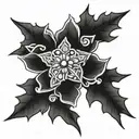 Bella Snowflake tattoo design idea