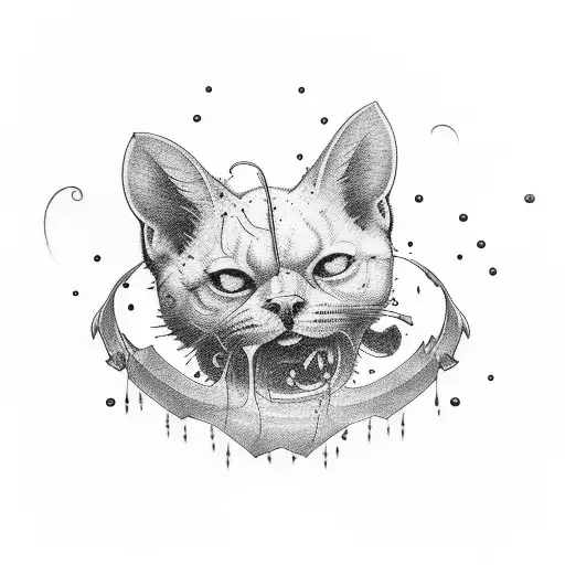 writing: evviva il caos perché l'ordine ha fallito tattoo design idea