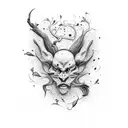 writing: evviva il caos perché l'ordine ha fallito tattoo design idea