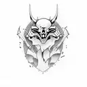 danger tattoo design idea