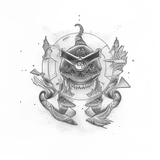 Type 1 diabetic with children tattoo design idea