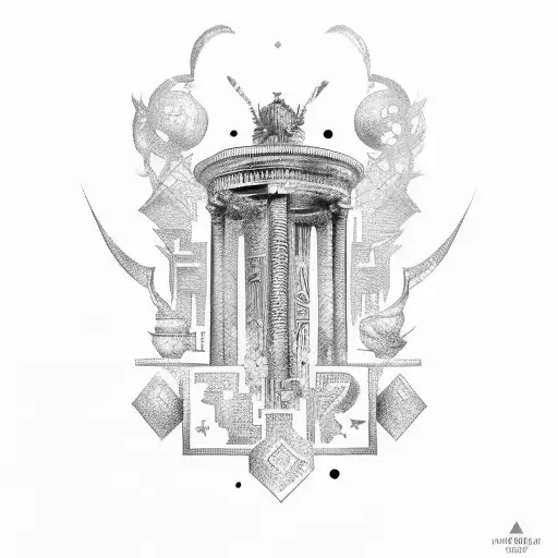 roman numerals 2014 2016 2019 tattoo design idea