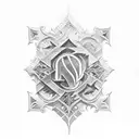 roman numerals 2014 2016 2019 tattoo design idea