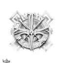 roman numerals 2014 2016 2019 tattoo design idea