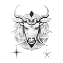Taurus, Leo, Libra, Aries tattoo design idea