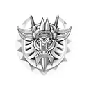 Taurus, Leo, Libra, Aries tattoo design idea