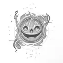 calcifer tattoo design idea