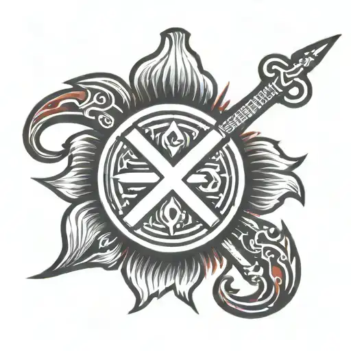 red hot chili peppers band logo  tattoo design idea