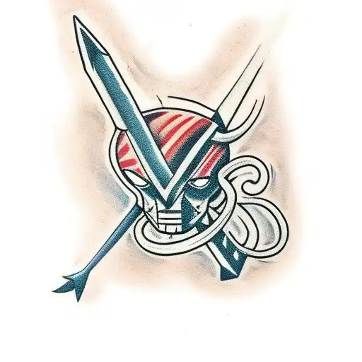 Thor Hammer tattoo design idea