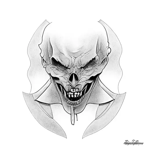 Dracula entero tattoo design idea