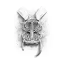 keyboard tattoo design idea