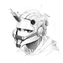 anime cyberpunk edgerunners tattoo design idea