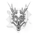 cyberpunk edgerunners tattoo design idea