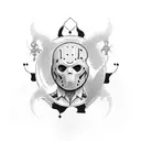 Jason Friday 13th tattoo design idea
