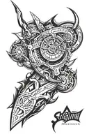 Sagittarius tattoo design idea