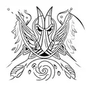 fenix tattoo design idea