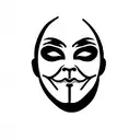 v for vendetta tattoo design idea