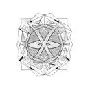 ABBA tattoo design idea