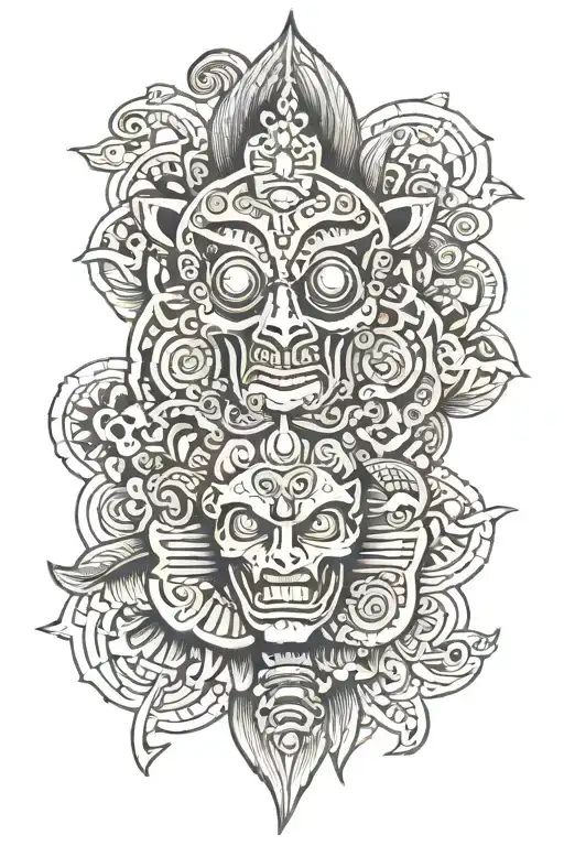 Exodia cards mixed tattoo design idea
